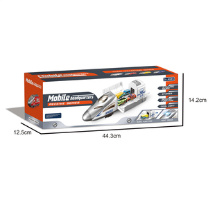 Modèle réduit de train miniature pour le nouveau train jouet 2026 avec rangement pour voitures - Product Image 2