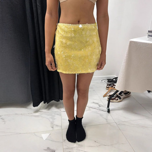 Streetwear <strong>Sequin</strong> Anti-Wrinkle Irregular Size Fashion Short Mini <strong>Skirt</strong> Women's - Product Image 3