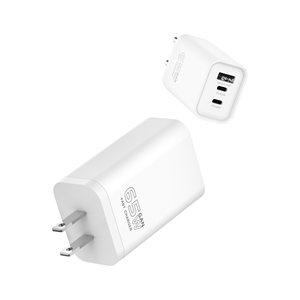 Cargador de teléfono móvil GaN de 65W <span class=keywords><strong>para</strong></span> <span class=keywords><strong>iPhone</strong></span> 17 Pro, superventas, enchufe de EE. UU. con puerto C y enchufe de la UE de EE. UU. - Product Image 4