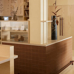 Matte Gạch Mosaic Homestay cafe khối gạch nhà hàng nhà bếp phòng tắm tường gạch - Product Image 3