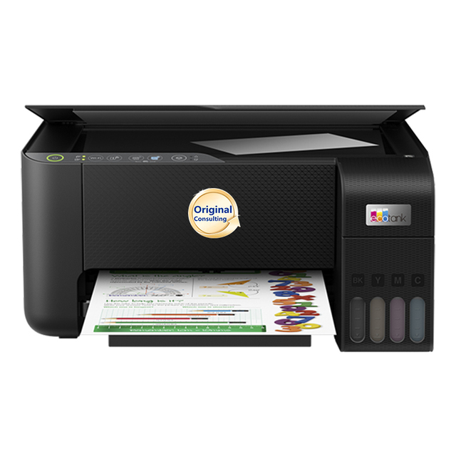 Epso n 3255 Small Wireless Inkjet Photo Printer Continuous Ink USB Interface WiFi Copying Color A4 5760x1440dpi 1-Year Warranty