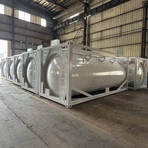 Conteneur-citerne en plastique PE de 20 pieds et 40 pieds pour produits chimiques dangereux, acides, sodas et alcalis, à vendre - Product Image 5
