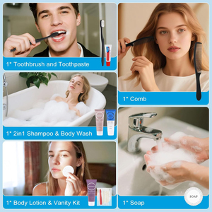 Suministros para Hoteles, Amenidades Ecológicas, Kit de Higiene Dental, Spa, Baño, Artículos de Aseo Desechables para Hotel - Product Image 2