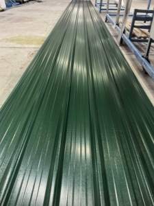 Vente directe d'usine, <span class=keywords><strong>tuile</strong></span> <span class=keywords><strong>de</strong></span> toit trapézoïdale en PVC, <span class=keywords><strong>tuile</strong></span> en plastique isolante thermiquement anti-corrosion ASA <span class=keywords><strong>pour</strong></span> usine et entrepôt - Product Image 1