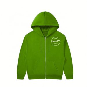 Wholesale Unisex Pullover <b>Fleece</b> <b>Oversized</b> Plain Hoodies Man Drawstring Zipper Pocket Heavyweight 450g <b>Men</b> Crop <b>Hoodie</b> - Product Image 2