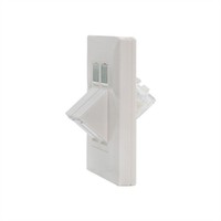 Placa de pared de 1/2/4 puertos RJ45/RJ11 para redes Cat3/Cat5e/Cat6/Cat6A