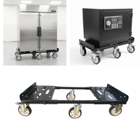Chariot mobile robuste réglable avec roulettes pivotantes pour boîte à outils et atelier