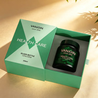 Nouvelle bouteille en verre cylindrique vide de 250 ml à large ouverture, de qualité alimentaire, hermétique, ambrée, scellée, pour comprimés