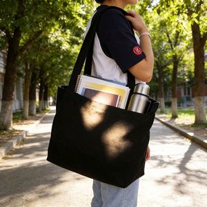Reusable <b>Extra</b> <b>Large</b> Canvas Tote - Women's Cotton Shopping Handbag for Weekend & Daily Use - Product Image 4