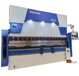 WC67Y-125T/3200 125 tons hydraulic synchronized Press brake with E21 CNC controller