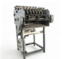 Machine à casser les noix de macadamia commerciale en acier inoxydable, machine à décortiquer les noix de cajou