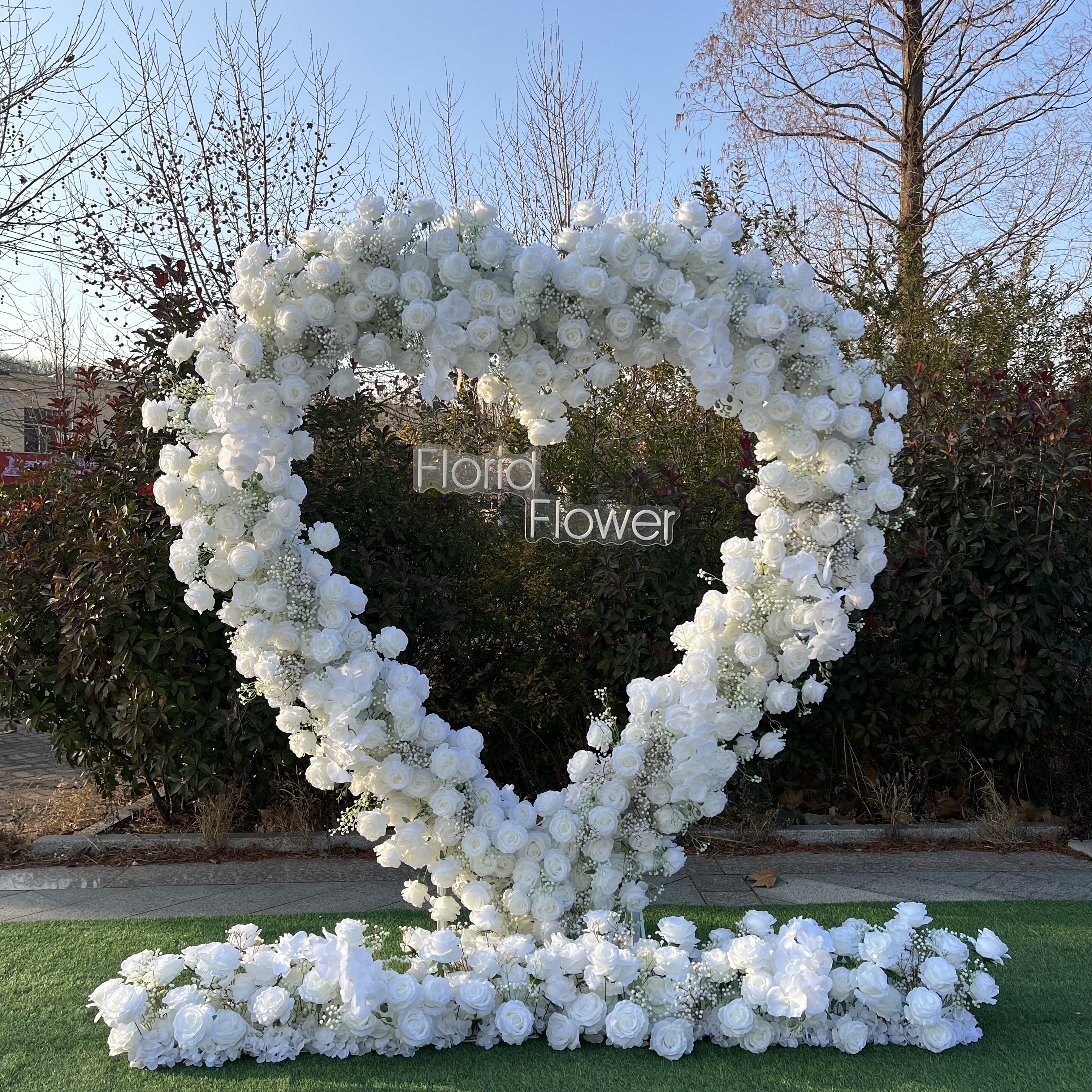 corridoio floreale ad arco 3