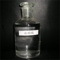 Acide acétique glacial de qualité alimentaire et industrielle, intermédiaire organique, liquide incolore, CAS 64-19-7, vente chaude du fabricant de produits chimiques