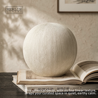 Accessoires de décoration nordique Merlin Living, décoration en céramique, sculpture moderne pour salon et bureau, accessoires de décoration