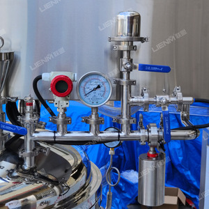 Mỹ phẩm chăm sóc da kem 500L chất nhũ hóa homogenizer phòng thí nghiệm homogenizer chân không homogenizer trộn - Product Image 4