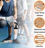 MR vente en gros de ruban étanche pour les sports de genou patch de protection musculaire pour les coureurs de marathon bandage fixe musculaire