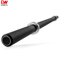 DW SPORTS Barre de musculation ergonomique antidérapante en acier de 62 pouces pour la maison, les exercices de poussée de hanche et les accessoires de gym – Vente en gros