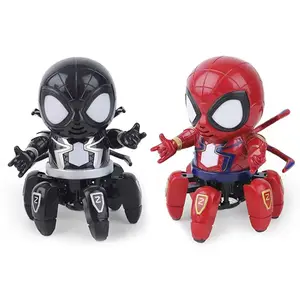 KSF新星热销款电动玩具跳舞六爪蜘蛛机器人轻音乐男孩礼物儿童玩具超级英雄搞笑玩具