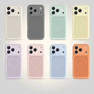 เคสซิลิโคนเหลวแม่เหล็กสำหรับ iPhone 17 ปุ่ม AI Capture ป้องกันฝุ่น แม่เหล็กแรงสูง ผิวสัมผัสนุ่มดุจผ้าไหม บางเฉียบ - Product Image 1