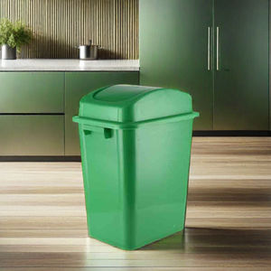 Poubelle de cuisine <span class=keywords><strong>LONGBANG</strong></span>, hermétique, anti-odeurs, en HDPE, sur roulettes, écologique, multi-tailles, avec couvercle rabattable et remplaçable - Product Image 6