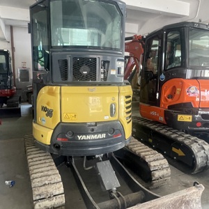 Miniexcavadora YANMAR ViO35-6B Usada de 3.5 Toneladas con Giro Cero y Sistema Hidráulico - Product Image 6