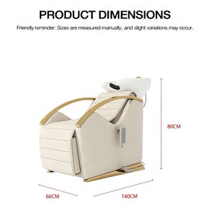 Meubles de salon de coiffure de style européen de haute qualité, table de toilette, chariot à outils, canapé d'attente, ensemble de lit pour <span class=keywords><strong>shampooing</strong></span>, couleur personnalisable - Product Image 3