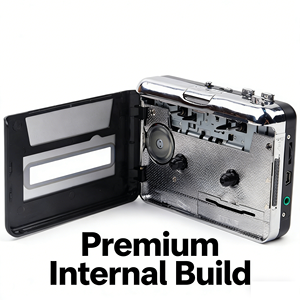 Lecteur de cassettes USB portable, convertisseur MP3, style Walkman, convertisseur audio, inversion automatique pour PC, plug & play, capture numérique de cassettes - Product Image 4