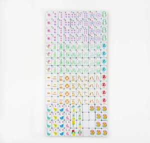 Jeu de Mahjong américain écologique en acrylique rose arc-en-ciel à quatre couches avec pieds pliants en métal, 160 tuiles de 24x32mm pour 4 joueurs - Product Image 6