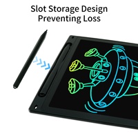 Tableta de Dibujo Mágica sin Papel con Pantalla Monocromática Multicolor de 8.5 Pulgadas, Tabletas Gráficas para Niños, Juguetes de Dibujo, Bloc Borrable