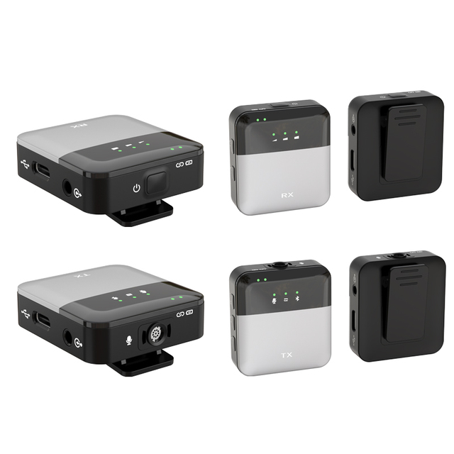 Professional K8 K9 2.4g Micro Cravat San Fil Lapel Lavalier Cordless Uhf Wireless Microphone Set System for Camera Phone