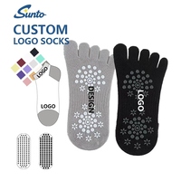Chaussettes de Pilates personnalisées avec design gratuit, chaussettes de Pilates pour femmes avec grip personnalisé, antidérapantes, respirantes, chaussettes de Pilates pour femmes personnalisées