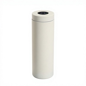 Nova Garrafa Térmica Inteligente de Aço Inoxidável com Tampa com Tela de Exibição, Mantém Quente, À Prova de Vazamentos, Caneca Térmica a Vácuo para Presente, Logotipo Personalizado - Product Image 1