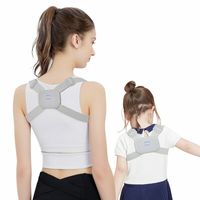 Correcteur de posture intelligent et confortable, attelle dorsale, ceinture amincissante intelligente avec sangles pratiques