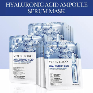 Tengyu Group Máscara de oro personalizada de 24K Hoja de ácido hialurónico ODM Mascarilla facial de alta calidad <span class=keywords><strong>para</strong></span> iluminar hidratante Muestra gratis - Product Image 3