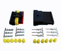 Connecteur d'alimentation automatique AMP Fast Connect 6 broches mâle vers femelle, prise 1 2 3 4 5 6 broches Fast Connect