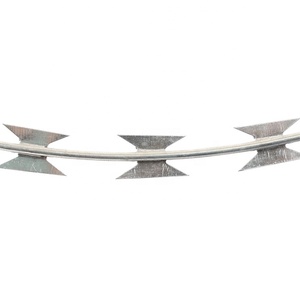 Fil barbelé <span class=keywords><strong>concertina</strong></span> BTO-22 galvanisé et recouvert de PVC, en bobines, certifié ISO9001, de qualité supérieure, vente en gros à prix compétitif, Dingzhou Five-Star Metals - Product Image 2