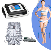 Système de bureau Pression d'air Dispositif Pressoterapia Veste et pantalon Contrôle indépendant/Presoterapie Drainage lymphatique Machine