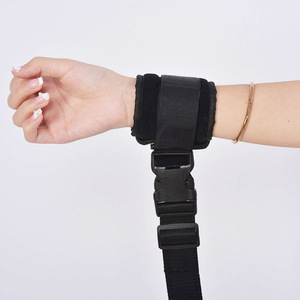 Kanghujia Wrist And <b>Ankle</b> Restraint Reinforced With Buckle Joint <b>Support</b> Brace Black Sport Protective Gear Accessories - Product Image 1