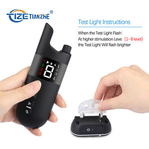 Tize ई कॉलर मानवीय विरोधी छाल प्रशिक्षण कॉलर 4 2000ft इलेक्ट्रॉनिक रिमोट कंट्रोल सदमे कॉलर के साथ प्रशिक्षण कुत्तों - Product Image 3