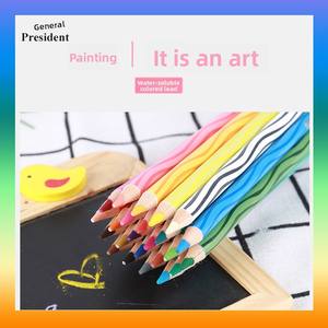 Президент, поставка от производителя, 12/24/36/48 цветов, многоцветные водорастворимые цветные карандаши для рисования - Product Image 2
