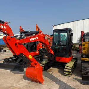 รถขุดขนาดเล็กแบบตีนตะขาบไฮดรอลิก Kubota U27มือสองรุ่นจิ๋วขนาด2ตันประสิทธิภาพสูงใช้งานได้จริงรุ่น U17 U30 KX163 - Product Image 4