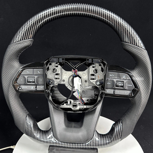 Volant en fibre de carbone imprimé par transfert d'eau compatible avec Toyota Harrier Hilux Vigo 79 Series rav4 Raize Avalon <span class=keywords><strong>Aqua</strong></span> - Product Image 2