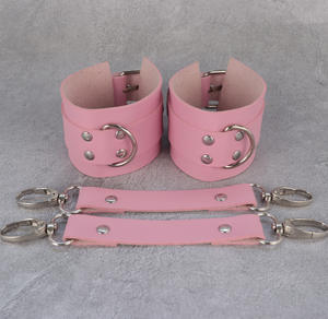 Europese Punk Lady Lederen Niet-Mainstream Binding Handgebakken Armband Punk Gothic Creatieve Trend Bondage Armband - Product Image 5