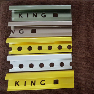 Accesorios para Azulejos, Esquineros de Pared de Cerámica de Aluminio de Alta Calidad, Moldura de Borde Plateada Dorada de 12 mm para Perfil de Azulejo - Product Image 4