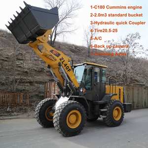 Chargeuse sur pneus Weifang CP Machinery 4 tonnes <span class=keywords><strong>ZL40</strong></span> nouvelles chargeuses compactes haute performance à vendre avec approbation EPA pour les États-Unis et l'Europe - Product Image 5