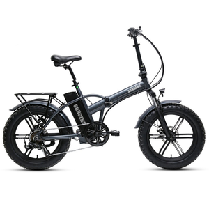 Nuevo Diseño, Bicicleta Eléctrica Plegable de 20 Pulgadas con Llantas Gruesas, Motor Trasero sin Escobillas, 7 Velocidades, Alcance de 25 km/h, E Transformer Fatty Premium - Product Image 6