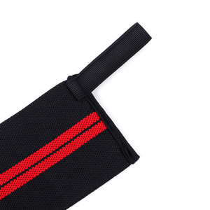 2025 Custom Logo Professional Gym Wrist Wraps with Thumb Loop Neoprene <b>Supports</b> Weight Lifting - Product Image 5