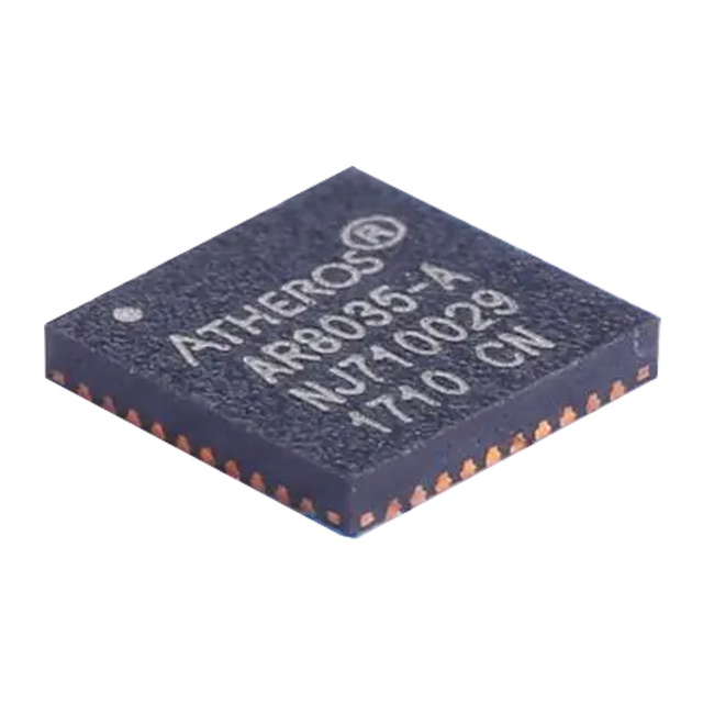 AR8035-AL1A Ethernet Transceiver IC 1-Port 10/100/1000Mbps 3.3V QFN-40-EP Tray for Qualcomm