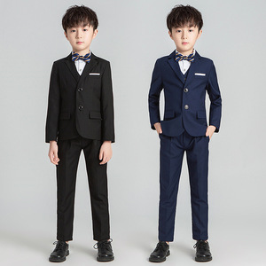 Ensemble de 4 pièces de vêtements de fête de luxe pour bébé garçon de 2 à 12 ans, costume de mariage uni pour enfant garçon - Product Image 1