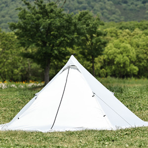 Tente de tipi ultralégère portable avec prise de poêle étanche pour <span class=keywords><strong>2</strong></span>-3 <span class=keywords><strong>personnes</strong></span> unique pour la chasse au camping en plein air - Product Image 4